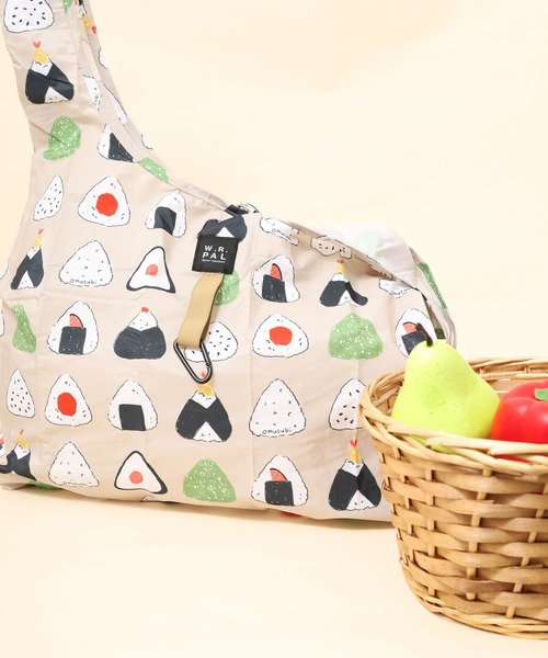 FUNALIVE(ファンアライブ)の「エコバッグ M(エコバッグ/サブバッグ・レディース・ブルー/グレー/ナチュラル/ピンク/ピンク系1/パープル/ネイビー/ベージュ/ライトブルー/カーキ/アイボリー/ブラック/ベージュ系1・M)」の5枚目の写真