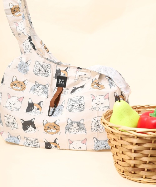 FUNALIVE(ファンアライブ)の「エコバッグ M(エコバッグ/サブバッグ・レディース・ブルー/グレー/ナチュラル/ピンク/ピンク系1/パープル/ネイビー/ベージュ/ライトブルー/カーキ/アイボリー/ブラック/ベージュ系1・M)」の1枚目の写真