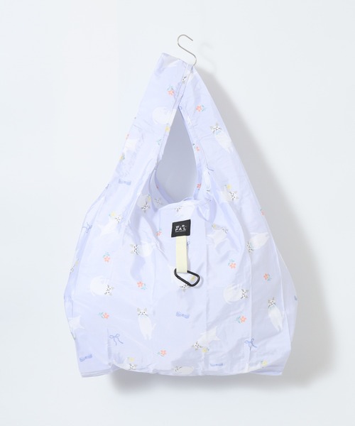 FUNALIVE(ファンアライブ)の「エコバッグ M(エコバッグ/サブバッグ・レディース・ブルー/グレー/ナチュラル/ピンク/ピンク系1/パープル/ネイビー/ベージュ/ライトブルー/カーキ/アイボリー/ブラック/ベージュ系1・M)」の16枚目の写真