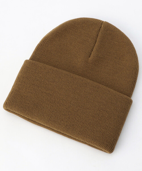 Carhartt（カーハート）の「CARHARTT/カーハート ACRYLIC WATCH HAT（ニットキャップ/ビーニー・メンズ・ブラック/ブラウン・ONE SIZE）」の3枚目の写真