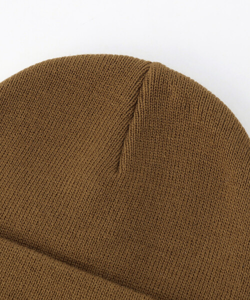 Carhartt（カーハート）の「CARHARTT/カーハート ACRYLIC WATCH HAT（ニットキャップ/ビーニー・メンズ・ブラック/ブラウン・ONE SIZE）」の4枚目の写真