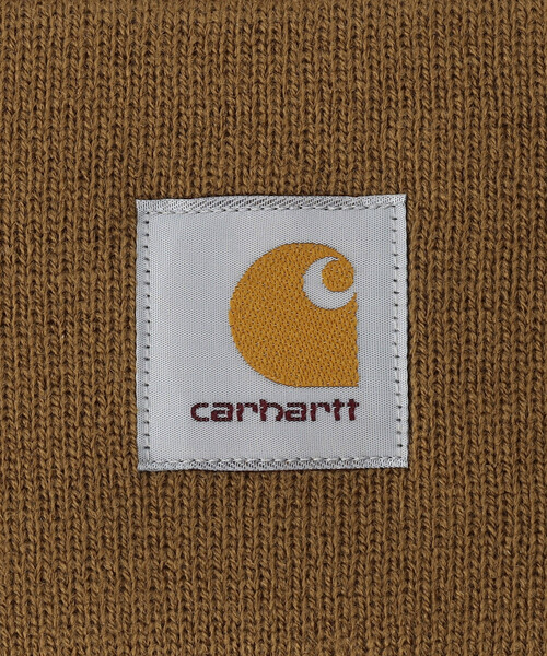 Carhartt（カーハート）の「CARHARTT/カーハート ACRYLIC WATCH HAT（ニットキャップ/ビーニー・メンズ・ブラック/ブラウン・ONE SIZE）」の5枚目の写真