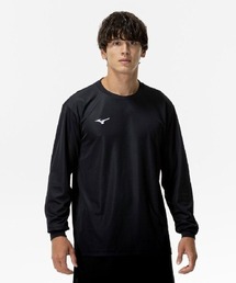 ミズノ  ナビドライTシャツ(長袖・丸首)