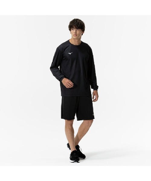 MIZUNO（ミズノ　）の「ミズノ  ナビドライTシャツ(長袖・丸首・メンズ)_（Tシャツ/カットソー・メンズ・ネイビー/ホワイト/ブラック・S/M/L/LL/3L）」の7枚目の写真