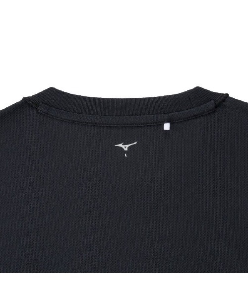 MIZUNO（ミズノ　）の「ミズノ  ナビドライTシャツ(長袖・丸首・メンズ)_（Tシャツ/カットソー・メンズ・ネイビー/ホワイト/ブラック・S/M/L/LL/3L）」の9枚目の写真