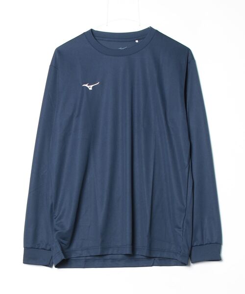 MIZUNO（ミズノ　）の「ミズノ  ナビドライTシャツ(長袖・丸首・メンズ)_（Tシャツ/カットソー・メンズ・ネイビー/ホワイト/ブラック・S/M/L/LL/3L）」の12枚目の写真