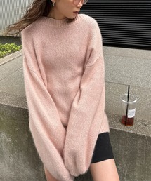 アメリ※AMERI Vネック ロングニット ピンク/ニットコート※新品※ アメリ※AMERI Vネック ロングニット ピンク/ニットコート※新品※ Ameri