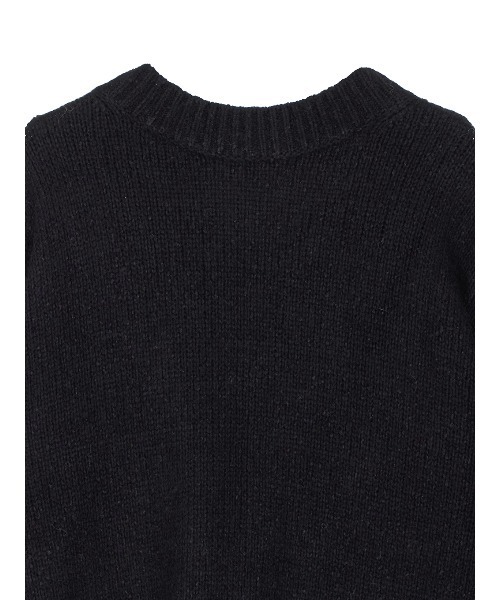 BACK OPEN LACE UP KNIT TOP（ニット/セーター）｜Ameri（アメリ）の