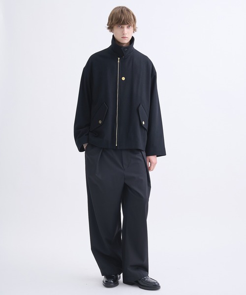 CULLNI(クルニ)の「【CULLNI】別注 Bal Color Short Coat(ダウンジャケット/コート・メンズ・ブラック/ベージュ/ダークグレー・1/2)」の5枚目の写真