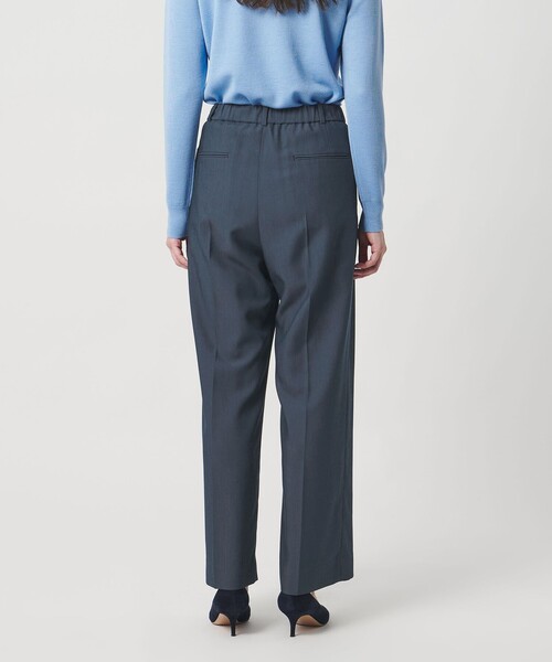 UNITED ARROWS（ユナイテッドアローズ）の「2タック デニムライク ワイド パンツ ‐ウォッシャブル‐（その他パンツ・レディース・ブラック/ネイビー・38/36/34/40）」の14枚目の写真