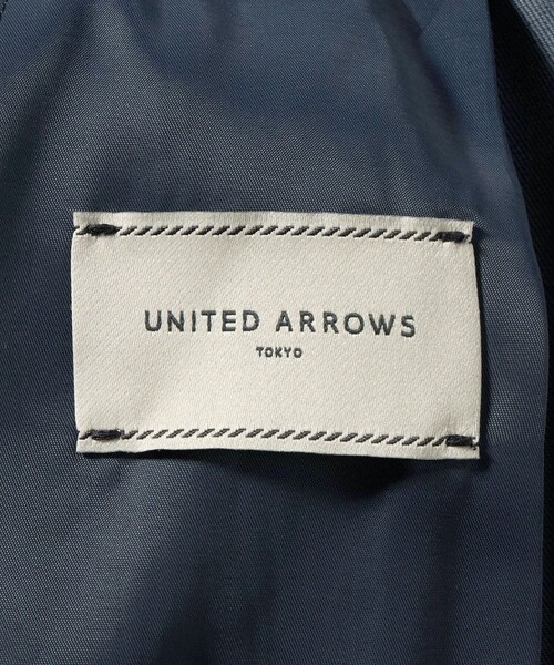 UNITED ARROWS（ユナイテッドアローズ）の「2タック デニムライク ワイド パンツ ‐ウォッシャブル‐（その他パンツ・レディース・ブラック/ネイビー・38/36/34/40）」の4枚目の写真