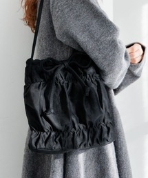 flower | スエードクランプルバッグ(ショルダーバッグ)