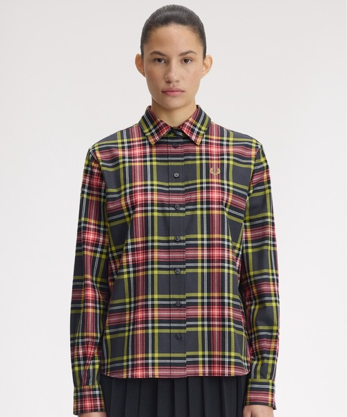 FREDPERRY フレッドペリー　タータンシャツ FRED PERRY（フレッドペリー） シャツ 長袖 メンズ タータン
