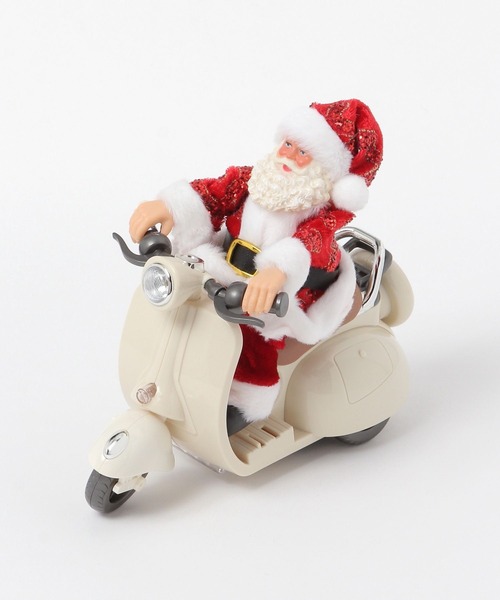 セール】【2025Xmas】ムービングバイクサンタ（おもちゃ）｜niko and