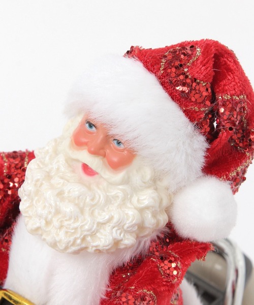 セール】【2025Xmas】ムービングバイクサンタ（おもちゃ）｜niko and