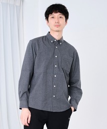 Arnold Palmer | ウールライク起毛 ブロッキング シャツ(シャツ/ブラウス)