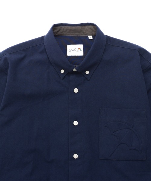 Arnold Palmer(アーノルドパーマー)の「ウールライク起毛 ブロッキング シャツ(シャツ/ブラウス・メンズ・ネイビー/ネイビー系/グレー・M/LL/L)」の18枚目の写真