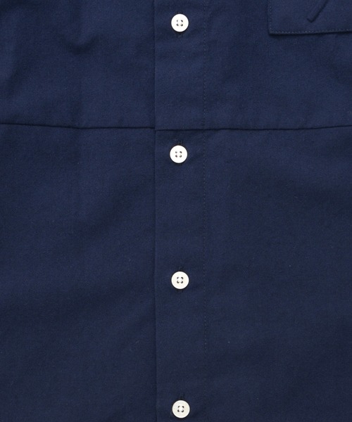 Arnold Palmer(アーノルドパーマー)の「ウールライク起毛 ブロッキング シャツ(シャツ/ブラウス・メンズ・ネイビー/ネイビー系/グレー・M/LL/L)」の19枚目の写真