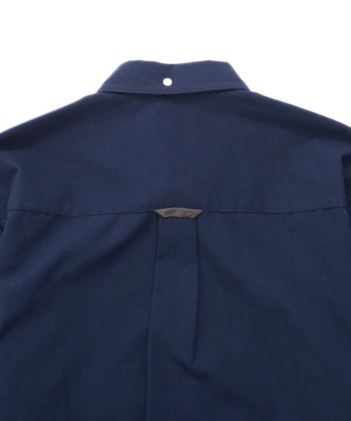 Arnold Palmer(アーノルドパーマー)の「ウールライク起毛 ブロッキング シャツ(シャツ/ブラウス・メンズ・ネイビー/ネイビー系/グレー・M/LL/L)」の12枚目の写真