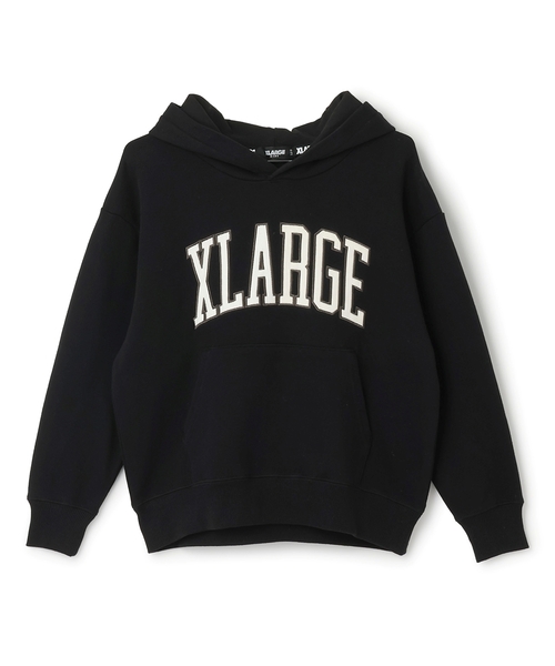 XLARGE KIDS（エクストララージキッズ）の「ワッペンロゴパーカー（パーカー・キッズ・トップグレー/ブラック/グリーン・110cm/130cm/90cm/100cm/120cm/140cm）」の11枚目の写真