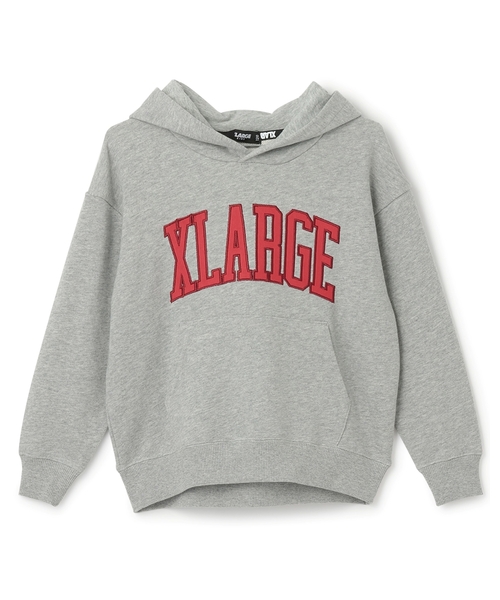 XLARGE KIDS（エクストララージキッズ）の「ワッペンロゴパーカー（パーカー・キッズ・トップグレー/ブラック/グリーン・110cm/130cm/90cm/100cm/120cm/140cm）」の12枚目の写真