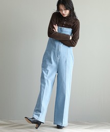 The rejoice（ザ リジョイス）の「２ｗａｙデニムベアＡＩＯ（ワンピース）」