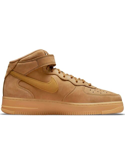NIKE(ナイキ)の「ナイキ エア フォース 1 MID ‘07 メンズシューズ / Nike Air Force 1 Mid '07 Men's Shoes DJ9158-200 Flax(スニーカー・メンズ・ウィート・27/26.5/26/25.5/28/27.5/30/29.5/29/28.5/25/24.5/24)」の8枚目の写真