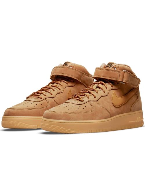 NIKE(ナイキ)の「ナイキ エア フォース 1 MID ‘07 メンズシューズ / Nike Air Force 1 Mid '07 Men's Shoes DJ9158-200 Flax(スニーカー・メンズ・ウィート・27/26.5/26/25.5/28/27.5/30/29.5/29/28.5/25/24.5/24)」の10枚目の写真