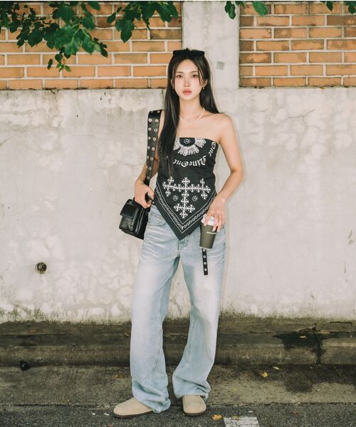 BLACKPURPLE(ブラックパープル)の「ミニフォートレスバッグ Mini Fortress Bag-Black(ショルダーバッグ・レディース・ブラック・FREE)」の10枚目の写真