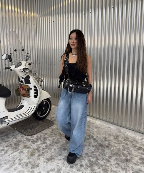 BLACKPURPLE(ブラックパープル)の「ミニフォートレスバッグ Mini Fortress Bag-Black(ショルダーバッグ・レディース・ブラック・FREE)」の20枚目の写真