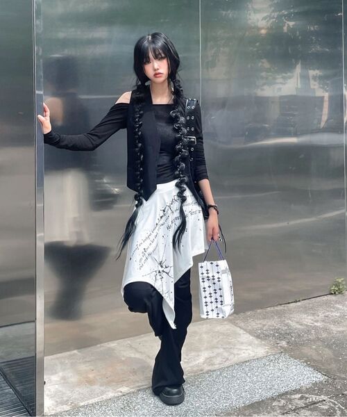 BLACKPURPLE(ブラックパープル)の「ミニフォートレスバッグ Mini Fortress Bag-Black(ショルダーバッグ・レディース・ブラック・FREE)」の21枚目の写真