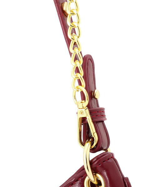 FREE'S MART（フリーズマート）の「◆スタッズ付きショルダーバッグ（ショルダーバッグ・レディース・レッド/ブラック・ﾌﾘ-）」の7枚目の写真