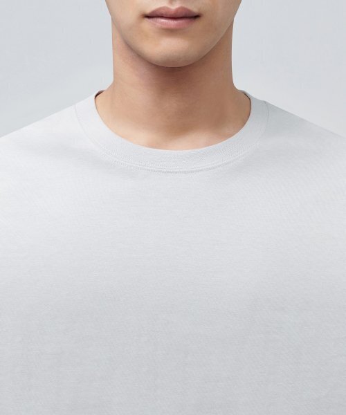 MUSINSA STANDARD（ムシンサスタンダード）の「ベーシッククルーネックTシャツ[アッシュグレー]（Tシャツ/カットソー・メンズ・その他・X-LARGE/XX-LARGE/XXX-LARGE/SMALL/MEDIUM/LARGE）」の3枚目の写真
