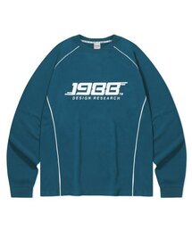 1988 パイピングロングスリーブ-ブルー