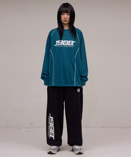 F.ILLUMINATE（フィルミネイト）の「1988 パイピングロングスリーブ-ブルー（Tシャツ/カットソー・レディース・その他・SMALL/MEDIUM/LARGE）」の4枚目の写真