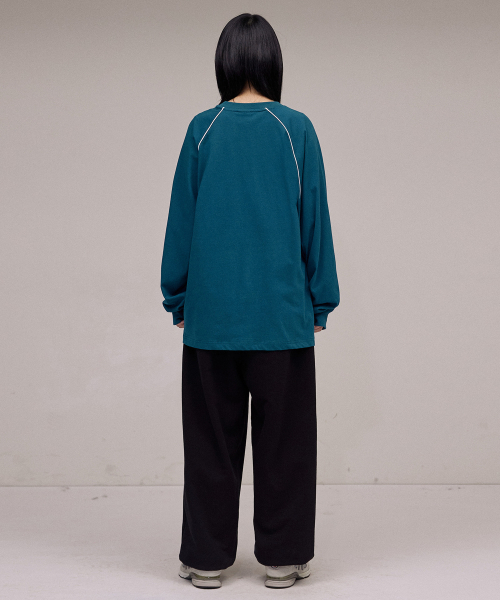 F.ILLUMINATE（フィルミネイト）の「1988 パイピングロングスリーブ-ブルー（Tシャツ/カットソー・レディース・その他・SMALL/MEDIUM/LARGE）」の6枚目の写真