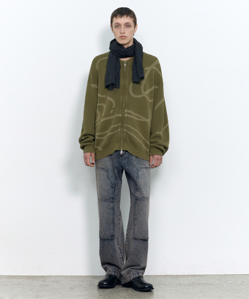 INSILENCE(インサイロンス)の「ヴィンテージウォッシュドカーペンターパンツ WASHED BLUE(デニムパンツ・レディース・その他・MEDIUM/LARGE)」の4枚目の写真
