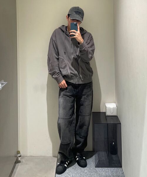 INSILENCE(インサイロンス)の「ヴィンテージウォッシュドカーペンターパンツ WASHED BLUE(デニムパンツ・レディース・その他・MEDIUM/LARGE)」の16枚目の写真