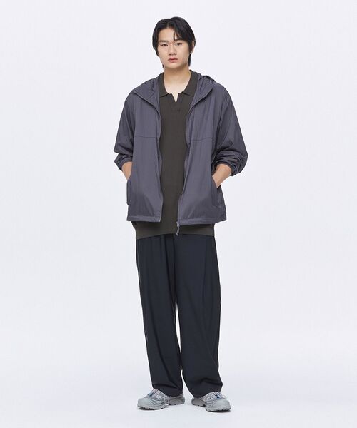 MUSINSA STANDARD（ムシンサスタンダード）の「クールタッチスリットネックニットポロシャツ[カーキ]（ニット/セーター・メンズ・その他・SMALL/MEDIUM/LARGE/X-LARGE/XX-LARGE）」の11枚目の写真