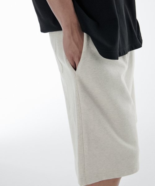 MUSINSA STANDARD（ムシンサスタンダード）の「バスケットボールスウェットショーツ [オートミール]（その他パンツ・メンズ・その他・XX-LARGE/XXX-LARGE/LARGE/MEDIUM/SMALL/X-LARGE）」の3枚目の写真