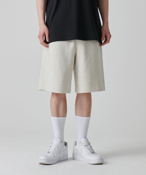 MUSINSA STANDARD（ムシンサスタンダード）の「バスケットボールスウェットショーツ [オートミール]（その他パンツ・メンズ・その他・XX-LARGE/XXX-LARGE/LARGE/MEDIUM/SMALL/X-LARGE）」の4枚目の写真