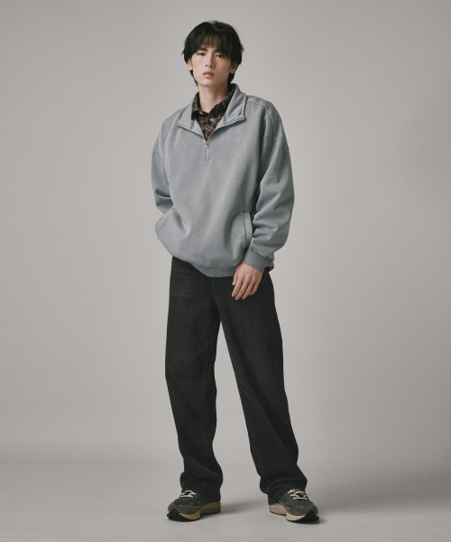 Verdnt（バーダント）の「プレミアムセミワイドスパンデニムパンツ[ブラック]（デニムパンツ・レディース・その他・SMALL/MEDIUM/LARGE）」の4枚目の写真
