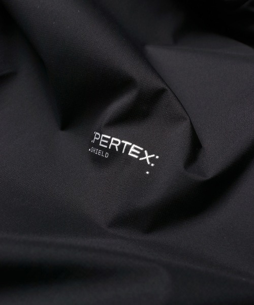The DUFFER of ST.GEORGE（ザダファーオブセントジョージ）の「〔BLACK LABEL〕PERTEX SHIELD MODS COAT：2層構造パーテックス モッズコート（モッズコート・メンズ・ブラック・X-LARGE/LARGE/MEDIUM）」の4枚目の写真