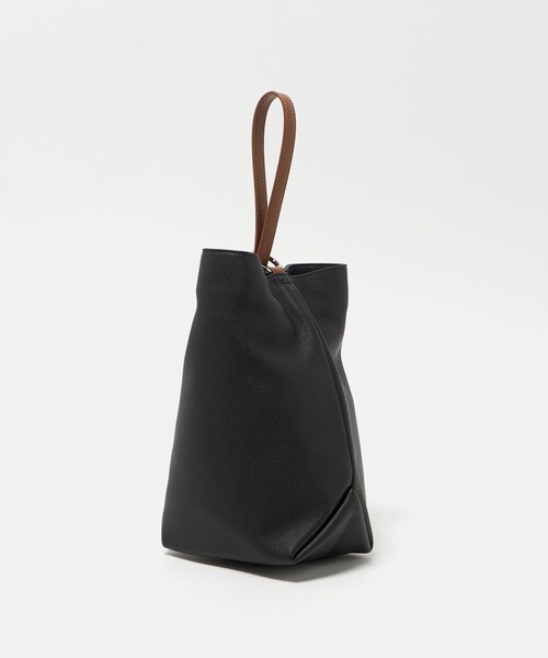 BEAUTY&YOUTH UNITED ARROWS（ビューティーアンドユースユナイテッドアローズ）の「“Emboss Bag Series” ハンギング ポーチ（ハンドバッグ・メンズ・その他1/ブラック・FREE）」の8枚目の写真