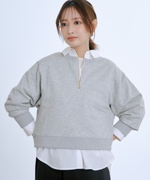 2wayラメスウェット 【低身長・小柄女性】