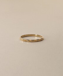 COCOSHNIK（ココシュニック）の「K10レンガカット リング（リング）」