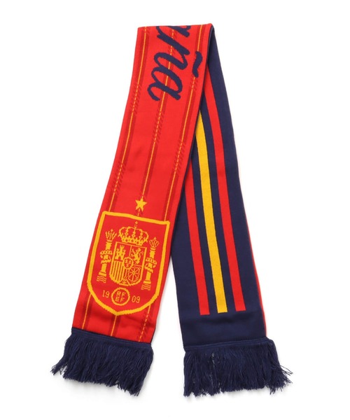 adidas（アディダス）の「adidas スペイン代表 SCARF / アディダス スペイン代表 スカーフ（マフラー・メンズ・レッド・ONE SIZE）」の2枚目の写真