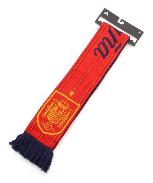 adidas（アディダス）の「adidas スペイン代表 SCARF / アディダス スペイン代表 スカーフ（マフラー・メンズ・レッド・ONE SIZE）」の7枚目の写真