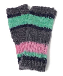 SHIPS Colors（シップス カラーズ）の「sublimeroe:ハンド ニット ライン グローブ（手袋・レディース）」