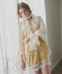 idem（イデム）の「sensual satin cami onepiece / レース付きサテンキャミワンピース（ワンピース）」